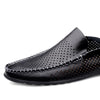 MEN'S HAND-SEWN HOLLOW SLIP-ON SHOES 93545992S