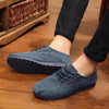 MEN'S BREATHABLE LACE-UP CANVAS CASUAL SHOES 15620779S