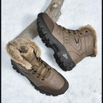 MEN'S WARM LINING LACE UP HIKING BOOTS 72343567YL