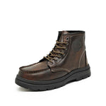 MEN'S RETRO BIKER LACE UP BOOTS 31779722YL