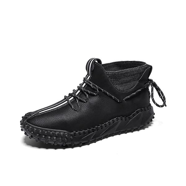 MEN'S RETRO LACE UP SHORT BOOTS 18942455YL