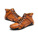 MEN'S DRIVING LACE-UP HIGH-TOP CASUAL SHOES 29507524S