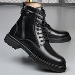 MEN'S STYLISH HIGH TOP WORKWEAR MOTORCYCLE BOOTS 81149579S