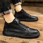 MEN'S STYLISH LACE-UP HIGH-TOP CASUAL SHOES 30006786S