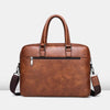 MEN'S BUSINESS HORIZONTAL CROSS-BODY BRIEFCASE 87400250S