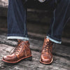 MEN'S RETRO CASUAL LACE-UP BOOTS 20802184YL