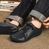 MEN'S WIDE TOE LIGHTWEIGHT SOFT SOLE LACE-UP CASUAL SHOES 52758901S