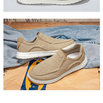 MEN'S ELASTIC BREATHABLE CANVAS SHOES 30133971YL