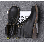 MEN'S HIGH TOP WORK LACE UP BOOTS 09176283YL