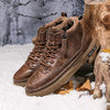 MEN'S CASUAL LACE UP WARM PLUSH WORK BOOTS 25787431S