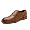 MEN'S ELEGANT LACE UP HIGH-QUALITY LEATHER FORMAL BUSINESS LEATHER SHOES 02851068YL