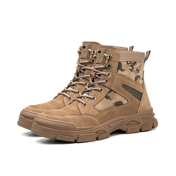 MEN'S ANTI-SMASH CAMOUFLAGE OUTDOOR WORK BOOTS 67580547S