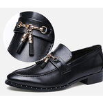 MEN'S RETRO DESIGN CASUAL LEATHER SHOES 29130600YL