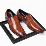 MEN'S CASUAL CARVED WEDEDDING DRESS SHOES 70178548S