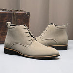 MEN'S STYLISH BUSINESS LACE-UP DESERT BOOTS 73086334S