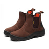 MEN'S CASUAL ANTI-SMASH STEEL TOE SAFETY BOOTS 67392250S