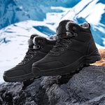 MEN'S LACE UP WARM SNOW BOOTS 92785577YL