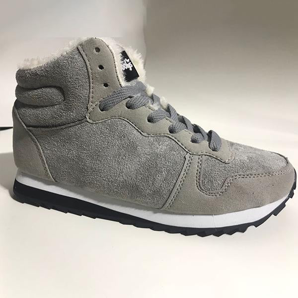 MEN'S LACE-UP PLUSH EVERYDAY WARM SNOW BOOTS 39993935S