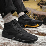 MEN'S CASUAL LACE-UP NON-SLIP HIGH-TOP SNOW BOOTS 09592876S