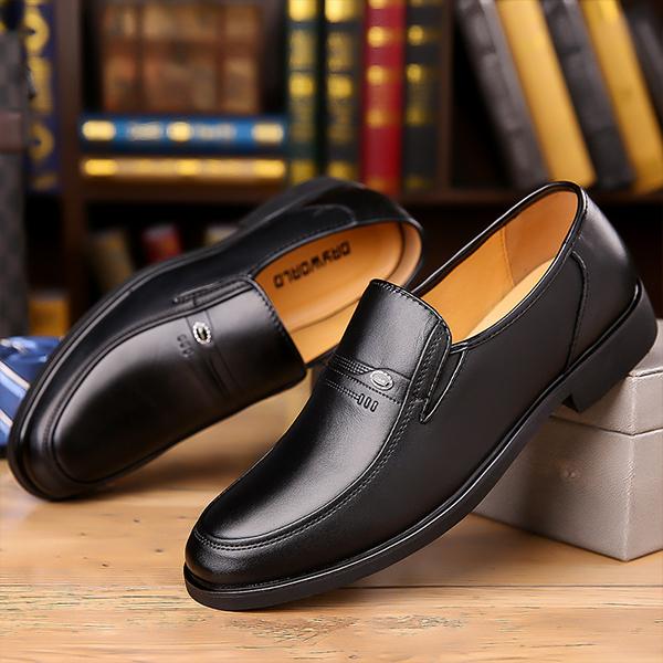 MEN'S CASUAL COMFORTABLE FLAT DRESS SHOES 37542627S