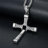 MEN'S CROSS PENDANT TITANIUM STEEL NECKLACE 96610413S