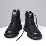 MEN'S CASUAL THICK SOLE WORK STYLE BOOTS 66110839S