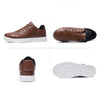 MEN'S RETRO LACE-UP FLAT CASUAL SHOES 86232809S