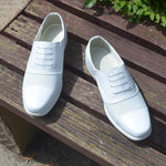 MEN'S CASUAL HOLLOW WHITE DRESS SHOES 70543890S