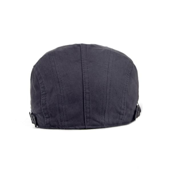 MEN'S CASUAL COTTON SOLID COLOR PEAKED CAP 90903747S