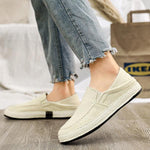 MEN'S CASUAL SLIP-ON LINEN FISHERMAN SHOES 95003389S