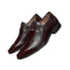 MEN'S PLAID LEATHER WEDDING SHOES 04189047YL