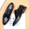 MEN'S BUSINESS CASUAL CROC PATTERN DRESS SHOES 87323924S