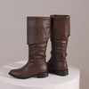 MEN'S MEDIEVAL RETRO KNEE HIGH BOOTS 16073618YL