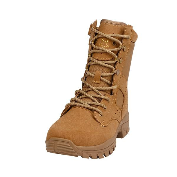 MEN'S BREATHABLE SHOCK-ABSORBING LABOR PROTECTION WORK BOOTS 67080756YL