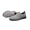 MEN'S FROSTED CASUAL ROUND TOE LEATHER SHOES 14289444YL