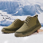 MEN'S CASUAL NON-SLIP HIGH-TOP LACE-UP SNOW BOOTS 55560859S