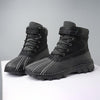 MEN'S CASUAL LACE-UP PLUSH COMBAT BOOTS 26534339S