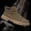 MEN'S RETRO THICK-SOLED SPORTS LACE-UP BOOTS 25792879S