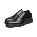 MEN'S CASUAL BROGUE BUSINESS LEATHER SHOES 03491603S