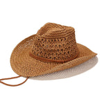 MEN'S CASUAL SUN PROTECTION BEACH STRAW HAT 19764253S