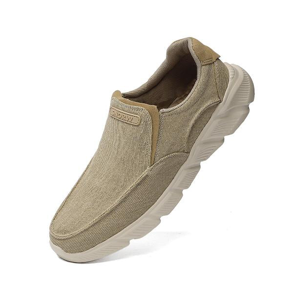 MEN'S SLIP-ON CASUAL BREATHABLE CANVAS SHOES 08559283S