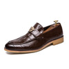 MEN'S RETRO ELEGANT LEATHER WEDDING SHOES 69588903YL