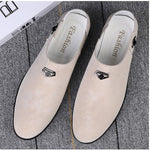 MEN'S FLAT CASUAL LEATHER SHOES 92288804YL