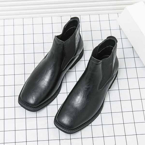 MEN'S RETRO SQUARE TOE CHELSEA BOOTS 22590000YL