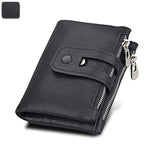 ANTI-THEFT ZIPPER RETRO CASUAL WALLET 94446781S