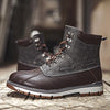 MEN'S CASUAL OUTDOOR HIGH TOP WORK SNOW BEAN BOOTS 75601821S