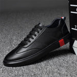 MEN'S SIMPLE LEATHER CASUAL SNEAKERS 52040348S