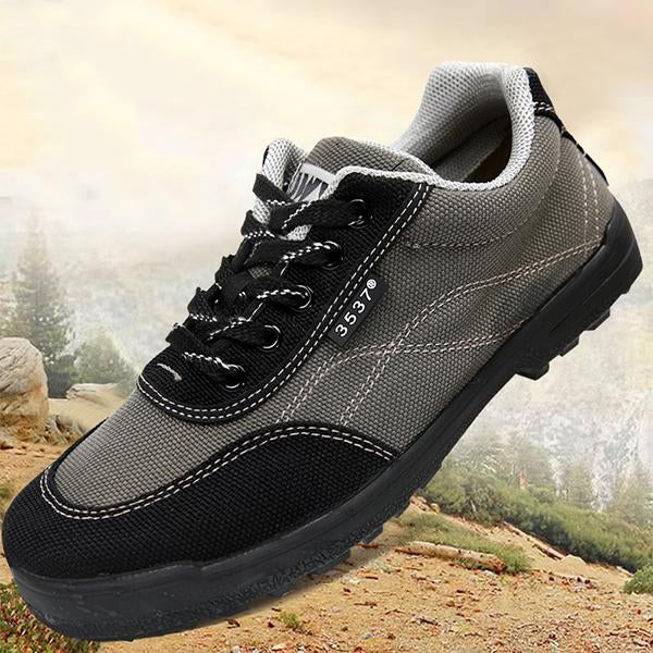 MEN'S TRAINING WEAR-RESISTANT CANVAS HIKING SHOES 09781431S