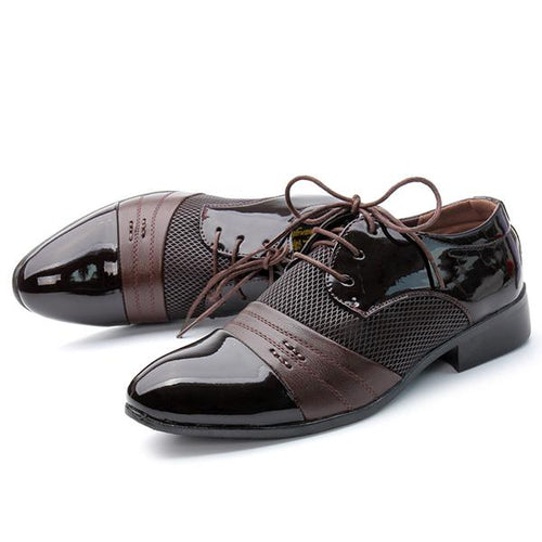 MEN'S LACE UP RETRO WEDDING SHOES 78874959YL