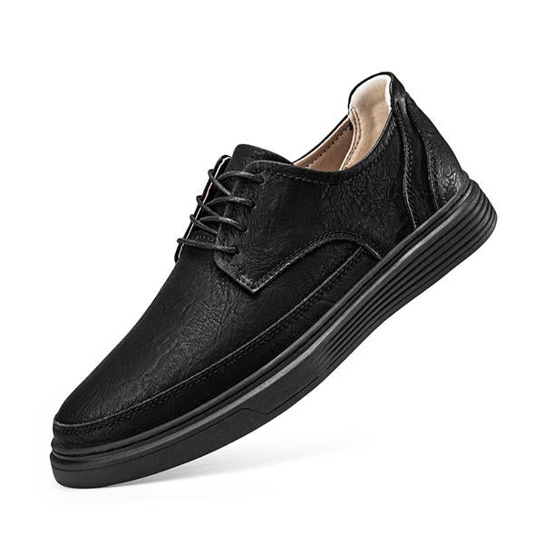 MEN'S LACE UP RETRO CASUAL LEATHER SHOES 79993867YL